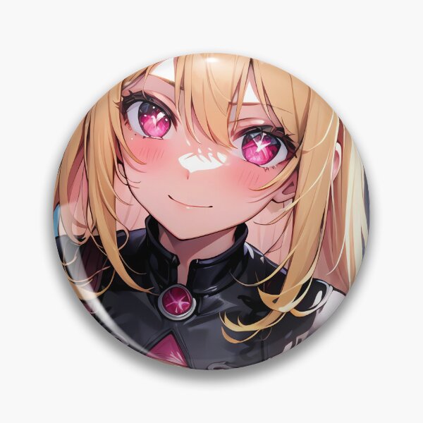 Item preview, Ruby Hoshino Oshi no Ko Anime Girl Dark Suit Waifu designed and sold by 108Recordings.