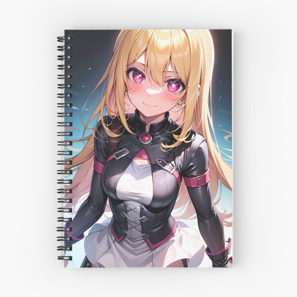 Item preview, Ruby Hoshino Oshi no Ko Anime Girl Dark Suit Waifu designed and sold by 108Recordings.