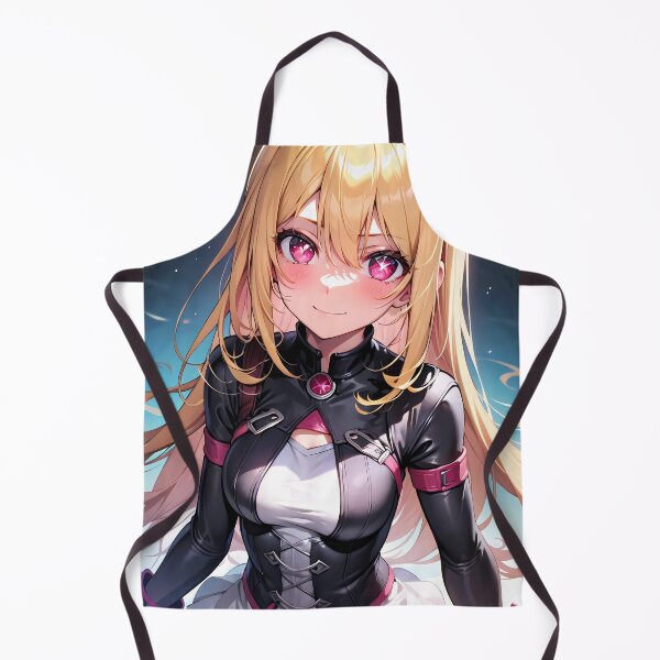 Item preview, Ruby Hoshino Oshi no Ko Anime Girl Dark Suit Waifu designed and sold by 108Recordings.