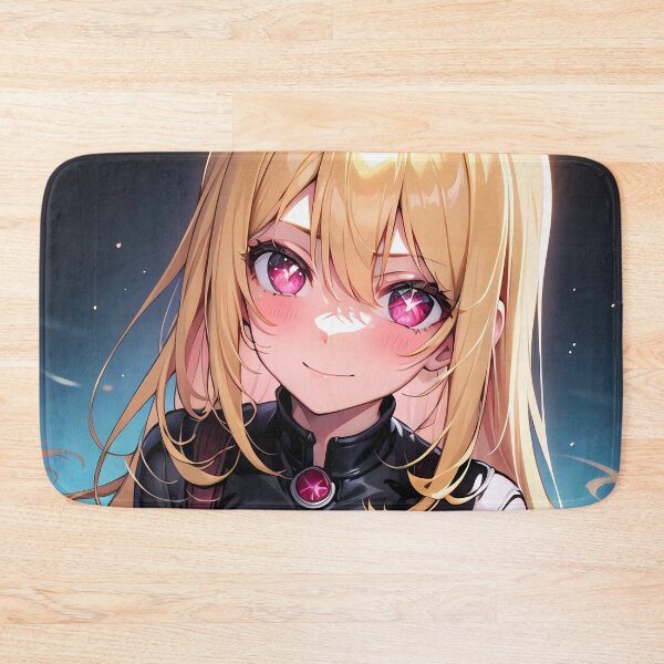Item preview, Ruby Hoshino Oshi no Ko Anime Girl Dark Suit Waifu designed and sold by 108Recordings.