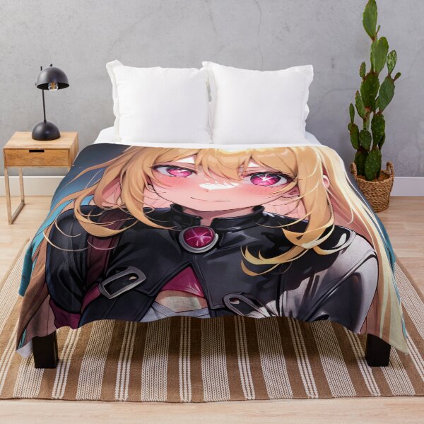Item preview, Ruby Hoshino Oshi no Ko Anime Girl Dark Suit Waifu designed and sold by 108Recordings.