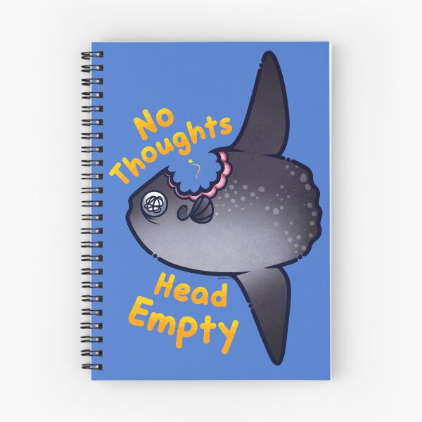 Item preview, No Thoughts Head Empty (Mola Mola) designed and sold by Okamuiiii.