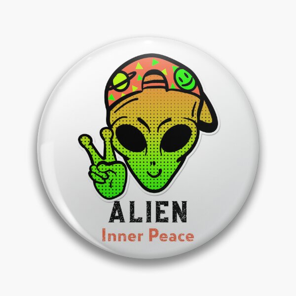 Item preview, Alien Inner Peace designed and sold by SarcasticTeez.