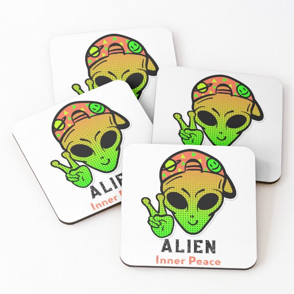 Item preview, Alien Inner Peace designed and sold by SarcasticTeez.