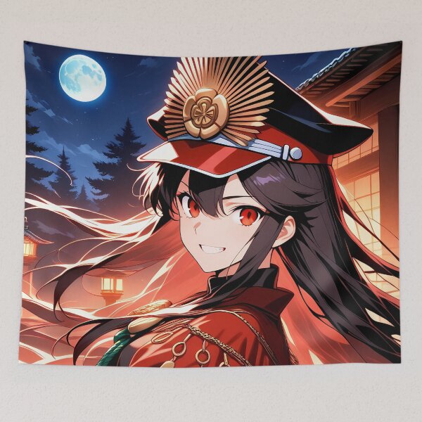 Item preview, Oda Nobunaga Fate Grand Order Moonlit Crimson Commander designed and sold by 108Recordings.