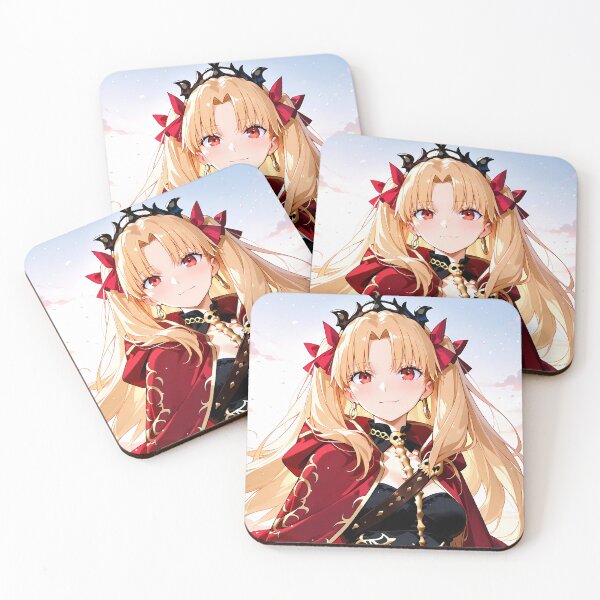 Item preview, Space Ereshkigal Fate Grand Order Sunset Cloak Royal Smile designed and sold by 108Recordings.