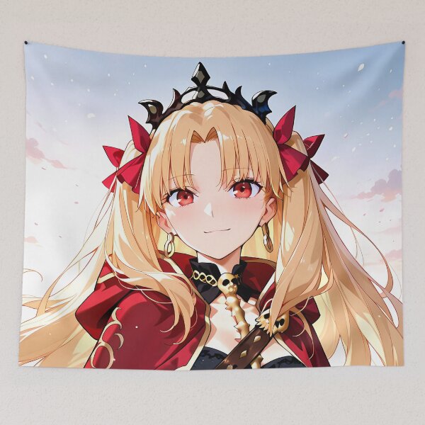Item preview, Space Ereshkigal Fate Grand Order Sunset Cloak Royal Smile designed and sold by 108Recordings.