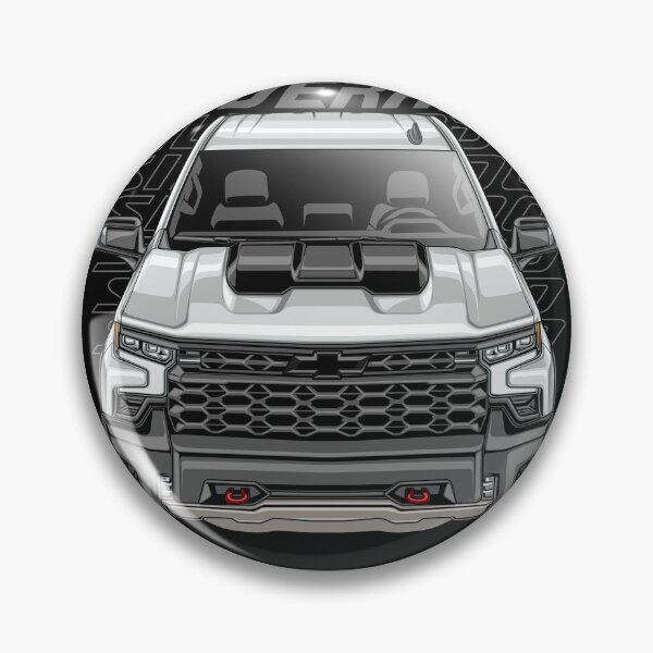 Item preview, Chevy Silverado 1500 ZR2 (Summit White) designed and sold by JioojiProject.