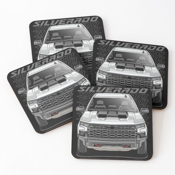 Item preview, Chevy Silverado 1500 ZR2 (Summit White) designed and sold by JioojiProject.
