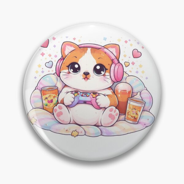 Item preview, Cute Kitty designed and sold by Arcade&Pixel.