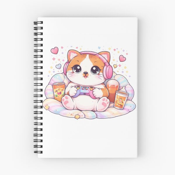 Item preview, Cute Kitty designed and sold by Arcade&Pixel.