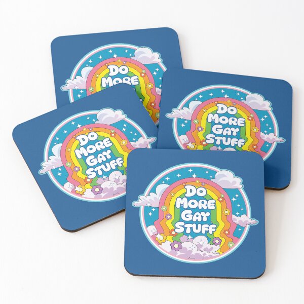 Item preview, Do More Gay Stuff designed and sold by Hugs & Anarchy.