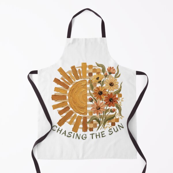 Item preview, Chasing the Sun Boho Sunflower Impasto Art designed and sold by VibranPalette.
