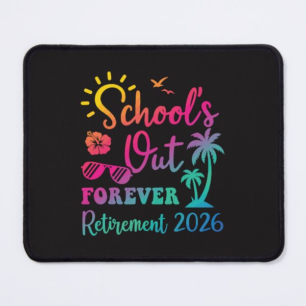 Item preview, School’s Out Forever Retirement 2026 Retired Teacher Gift Funny Teacher Retirement Last Day designed and sold by kiralynstration.