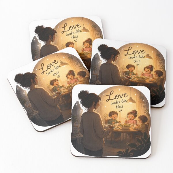 Item preview, Love Looks Like This Mum Life designed and sold by Podartfulpress.
