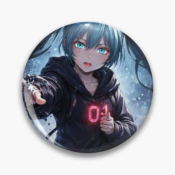 Item preview, Hatsune Miku Vocaloid Neon Cyberpunk Action Runner designed and sold by 108Recordings.