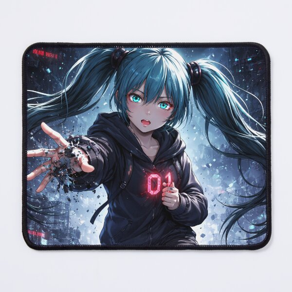 Item preview, Hatsune Miku Vocaloid Neon Cyberpunk Action Runner designed and sold by 108Recordings.