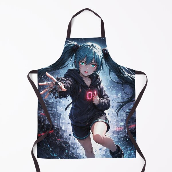 Item preview, Hatsune Miku Vocaloid Neon Cyberpunk Action Runner designed and sold by 108Recordings.