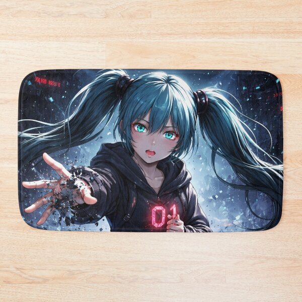 Item preview, Hatsune Miku Vocaloid Neon Cyberpunk Action Runner designed and sold by 108Recordings.