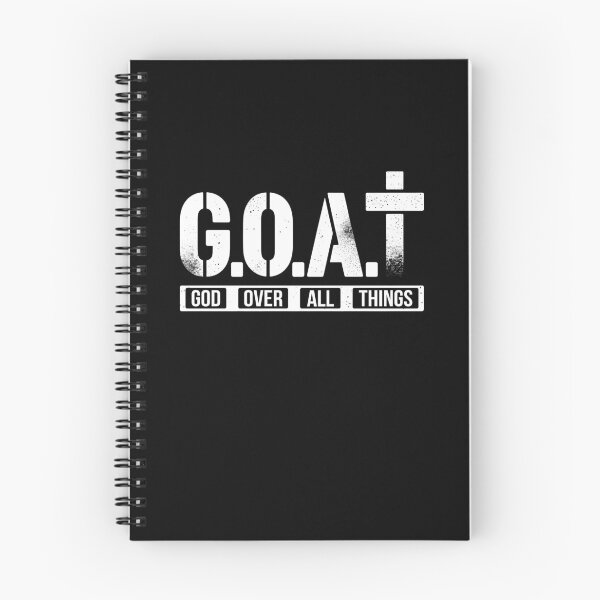 Item preview, G.O.A.T God Over All Thing Christian Bible designed and sold by wansilastomi.