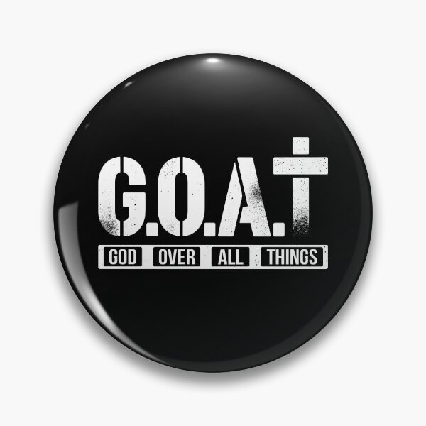 Item preview, G.O.A.T God Over All Thing Christian Bible designed and sold by wansilastomi.