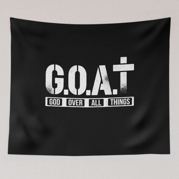 Item preview, G.O.A.T God Over All Thing Christian Bible designed and sold by wansilastomi.