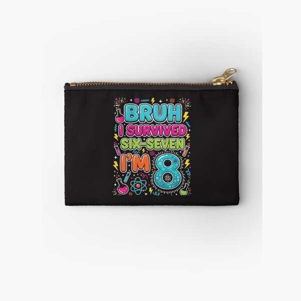 Item preview, Bruh I Survived 6 7 Now I’m 8 Funny 8th Birthday Science Kids Gift Age 8 Boy Girl designed and sold by kiralynstration.