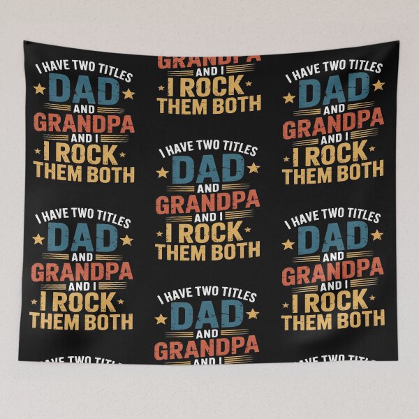 Item preview, I Have Two Titles Dad And Grandpa Father's Day Grandpa  designed and sold by Soleaani.