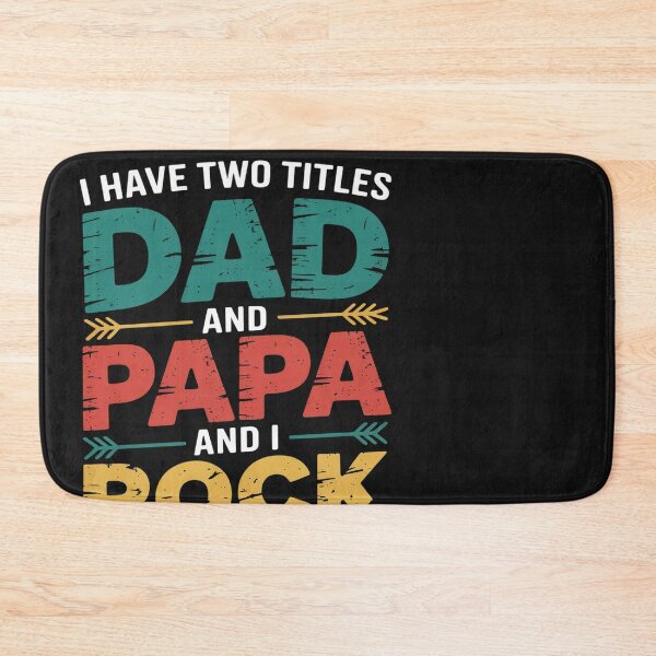 Item preview, I Have Two Titles Dad And Papa Funny Father's Day Dad designed and sold by Soleaani.