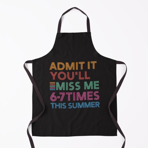 Item preview, Admit You’ll Miss Me Funny Last Day of School Teacher Student Summer Break Meme Gift designed and sold by kiralynstration.