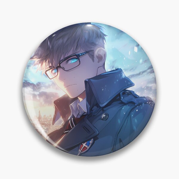 Item preview, Yukio Okumura Blue Exorcist City Skyline Snowfall Sunset designed and sold by 108Recordings.