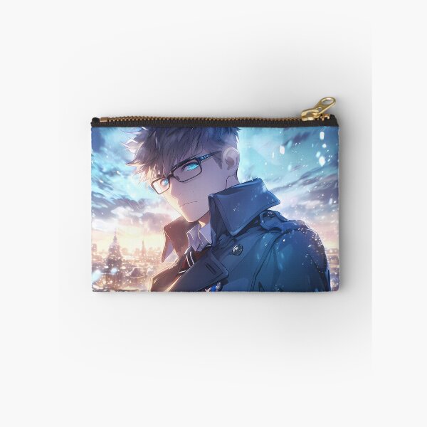 Item preview, Yukio Okumura Blue Exorcist City Skyline Snowfall Sunset designed and sold by 108Recordings.
