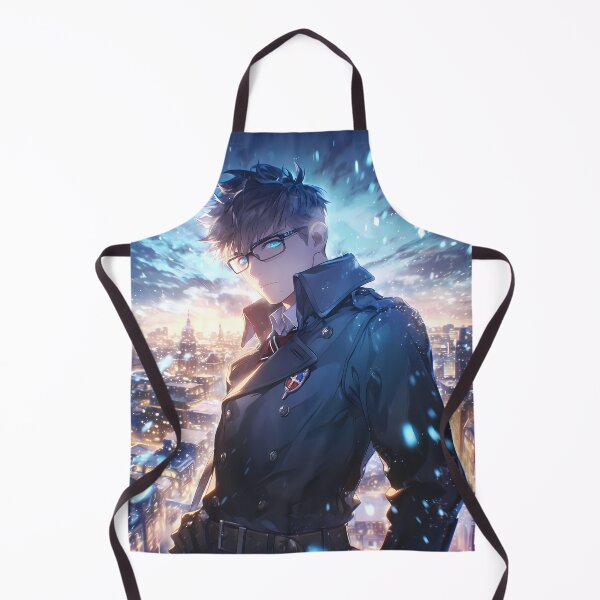 Item preview, Yukio Okumura Blue Exorcist City Skyline Snowfall Sunset designed and sold by 108Recordings.