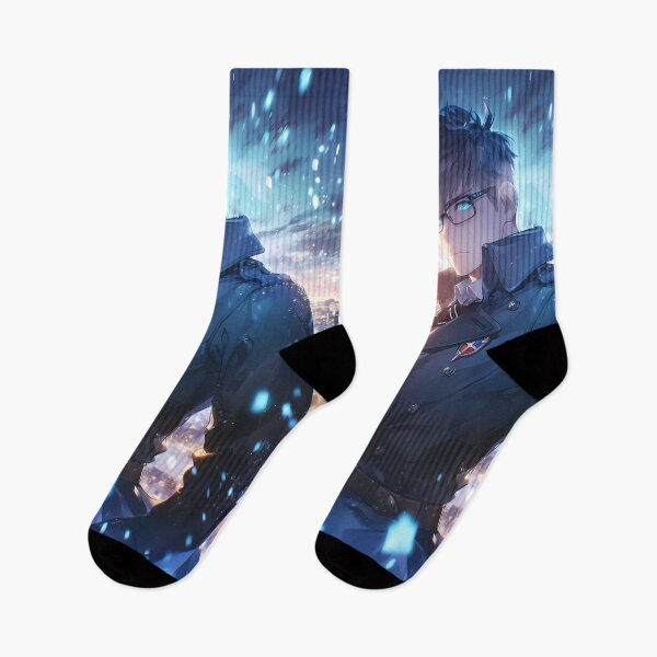 Item preview, Yukio Okumura Blue Exorcist City Skyline Snowfall Sunset designed and sold by 108Recordings.