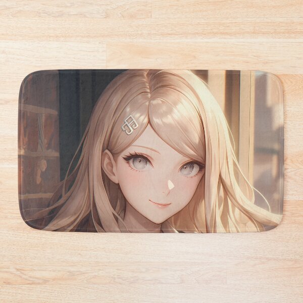 Item preview, Kaede Akamatsu Danganronpa Music Note Blonde Hair Warm Sunset Smile designed and sold by 108Recordings.
