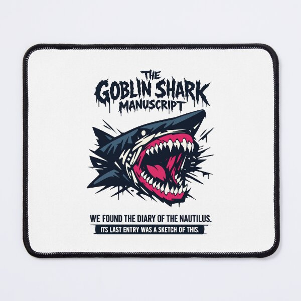 Item preview, Goblin Shark Deep Sea Horror Manuscript designed and sold by WildlifeInc.