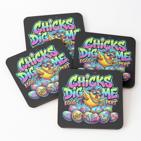 Item preview, Hip Hop Chicken Easter Egg Design designed and sold by brooksholde.