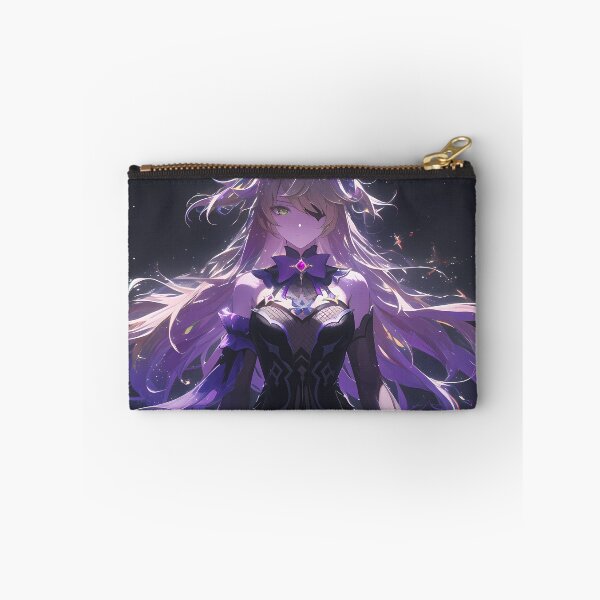 Item preview, Fischl Genshin Impact Purple Starry Gothic Magic Night Vibes designed and sold by 108Recordings.