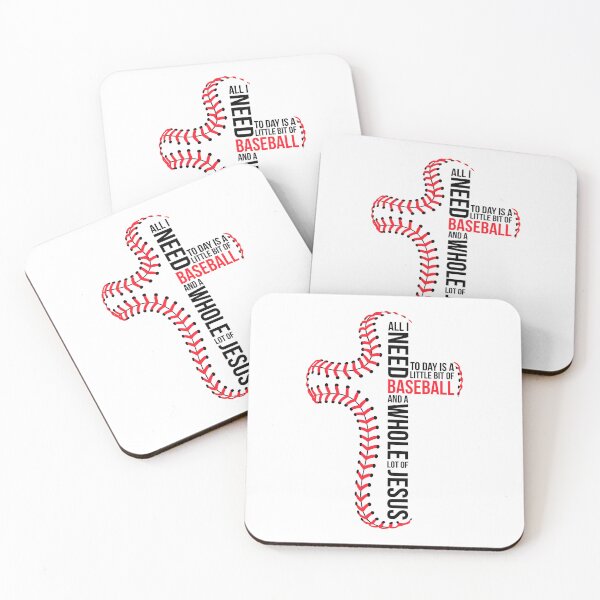 Item preview, I Need Baseball and Jesus Sports Christian Cross designed and sold by wansilastomi.