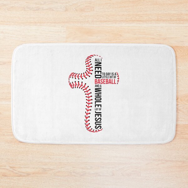 Item preview, I Need Baseball and Jesus Sports Christian Cross designed and sold by wansilastomi.