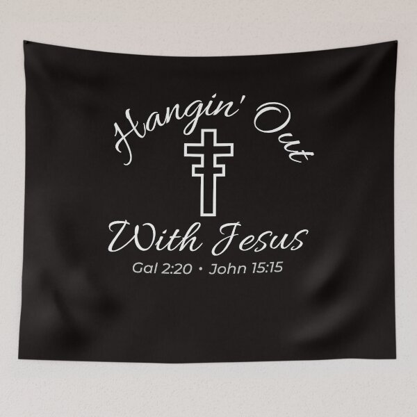 Item preview, Hangin' Out with Jesus Inspirational Christian  designed and sold by TheBibleStop.