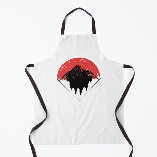 Item preview, Retro Mountain Summit - Distressed Red Sun Adventure designed and sold by Atlasoloji.