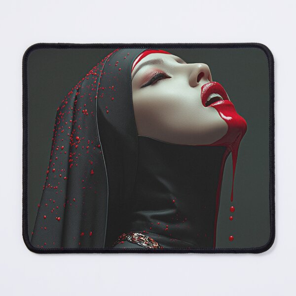 Item preview, anime nun designed and sold by CursedbyLilith.