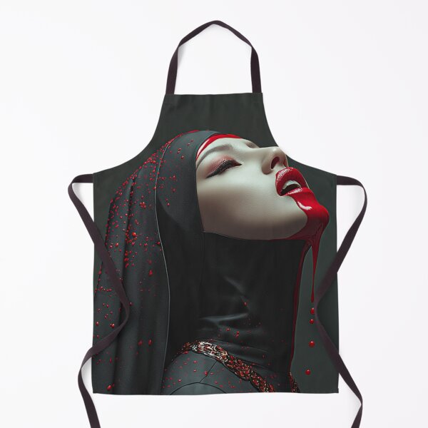 Item preview, anime nun designed and sold by CursedbyLilith.