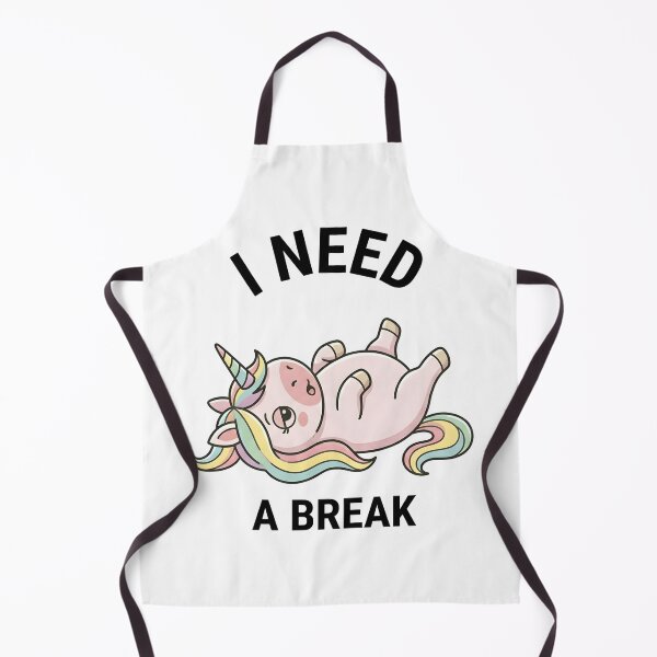 Item preview, Funny Unicorn I Need A Break T-Shirt – Cute Tired Meme Design designed and sold by DIRTYSKETCHH.