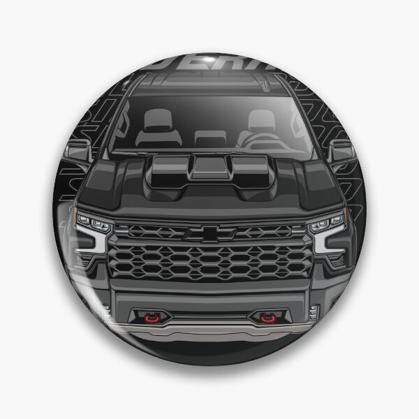 Item preview, Chevy Silverado 1500 ZR2 (Jet Black) designed and sold by JioojiProject.