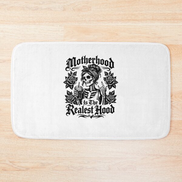 Item preview, Motherhood Hood Skeleton Mom Rocker Roses designed and sold by snowry.
