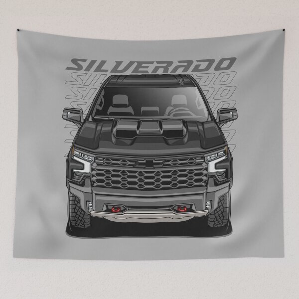 Item preview, Chevy Silverado 1500 ZR2 (Jet Black) designed and sold by JioojiProject.