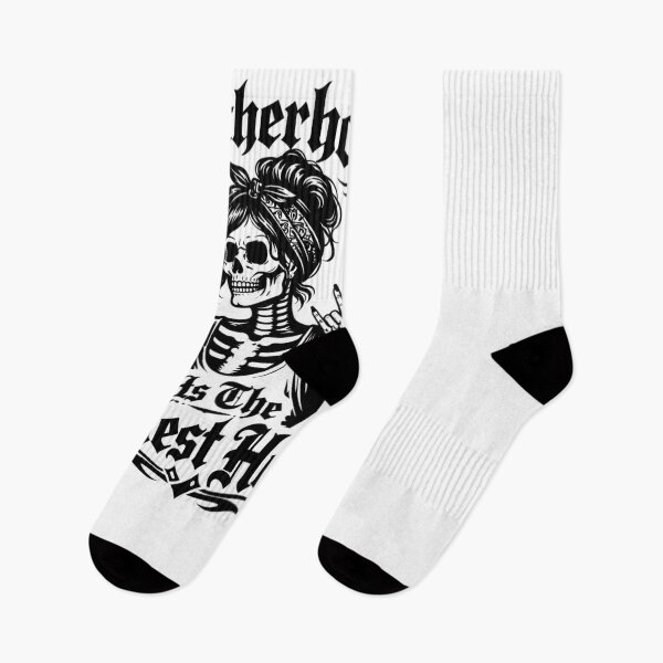 Item preview, Motherhood Hood Skeleton Mom Rocker Roses designed and sold by snowry.