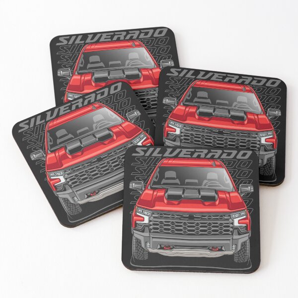 Item preview, Chevy Silverado 1500 ZR2 (Red Hot) designed and sold by JioojiProject.